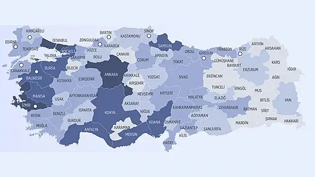 Yerel seçim haritasında oluşan tablo emekli haritasını anımsattı
