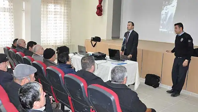 Yerköy'de servis şoförleri bilgilendirildi