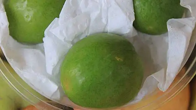 Yeşil eriğin tanesi...