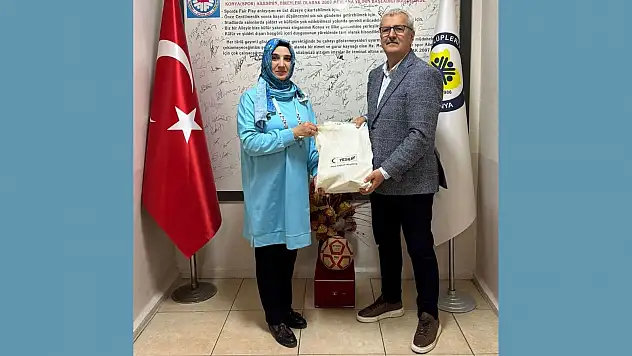 Yeşilay Konya Şubesi'nden ASKF'ye ziyaret