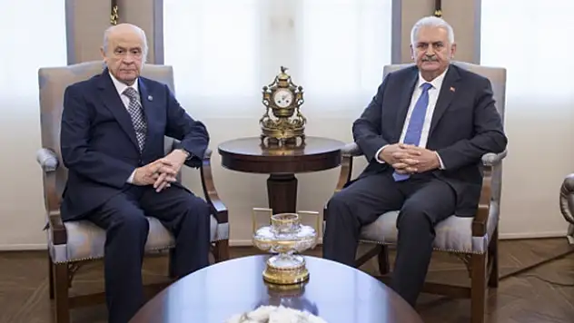 Yıldırım-Bahçeli görüşmesi sona erdi