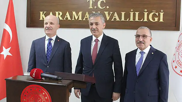 YÖK Başkanı Prof. Dr. Erol Özvar, Karaman'da
