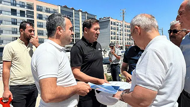 Yol ve kaldırım çalışmaları tüm hızıyla  devam ediyor