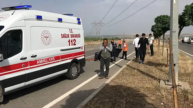 Yolun karşısına geçerken otomobil çarpan çoban hayatını kaybetti
