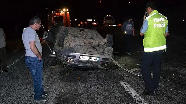 Yozgat'ta otomobil devrildi: 5 ölü