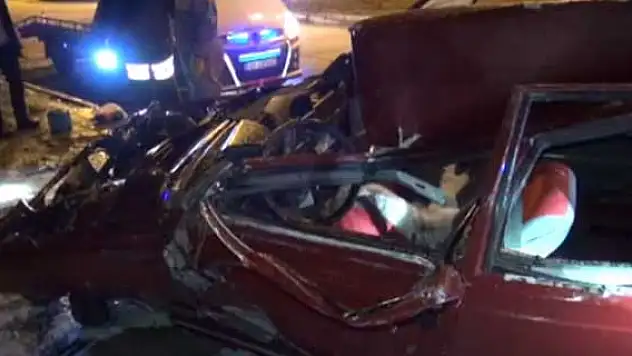 Yozgat'ta otomobil devrildi: 5 yaralı
