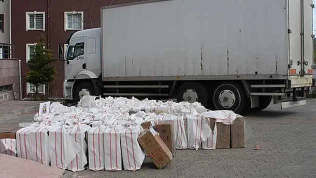 Yozgat'ta sigara kaçakçılığı operasyonu