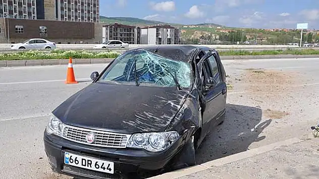 Yozgat'ta trafik kazası: 1 yaralı