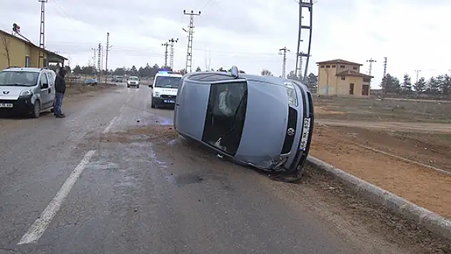 Yozgat'ta trafik kazası: 1 yaralı