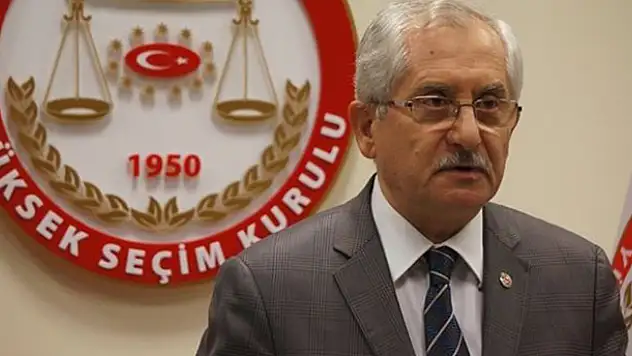 YSK Başkanı'ndan flaş açıklama