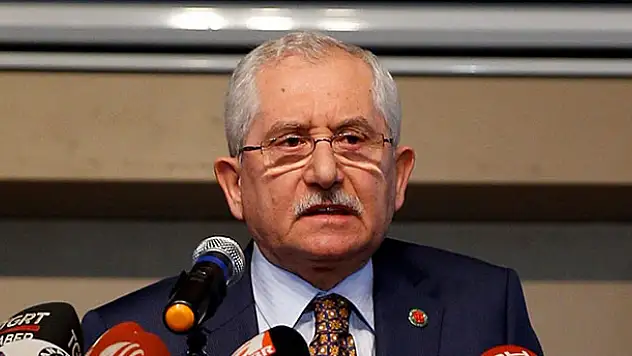YSK Başkanı Sadi Güven'den seçim açıklaması