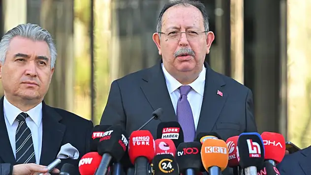 YSK Başkanı Yener: Oy verme işlemi bitti sayım döküm işlemine başlandı
