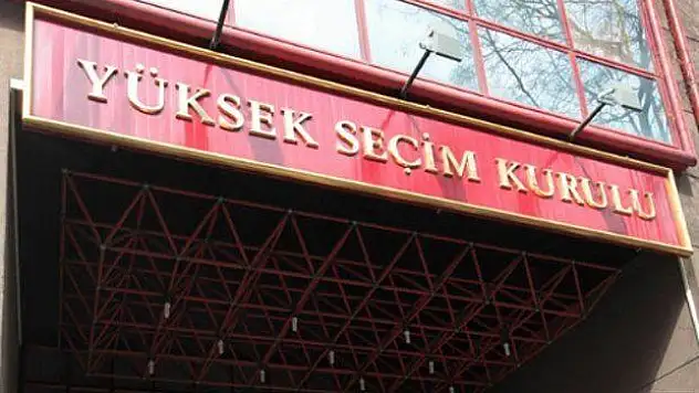 YSK'dan flaş açıklama!