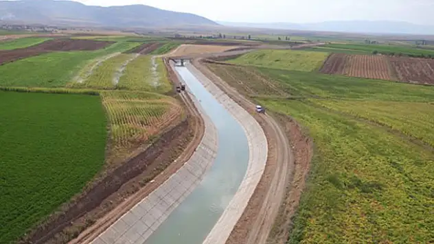 Yukarı Göksu'dan gelen su Konya Ovası'yla buluştu
