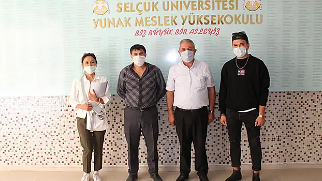 Yunak Meslek Yüksek Okulunda 10 yabancı uyruklu öğrenci eğitim alacak