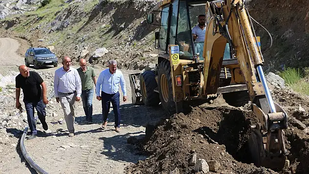 Yunak'ta hayrat çeşmeleri yenileniyor