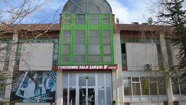 Yunusemre Halk Çarsısı'ndaki 181 adet iş yeri kiraya verilecek
