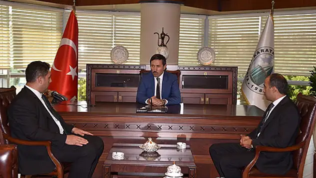 Zabıta Teşkilatından Başkan Kılca'ya ziyaret