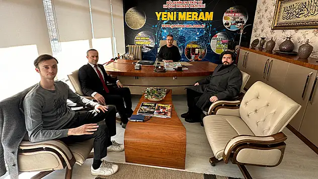 Zafer Partisi'nden Yeni Meram'a ziyaret 