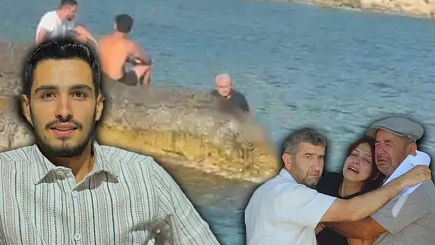 Zıpkınla balık avlamak istedi, kayalıklar sonu oldu!