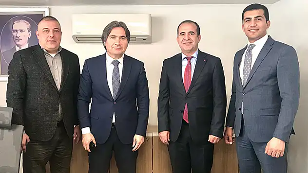 Ziraat Bankası üst düzey yönetiminden müşteri ziyaretleri
