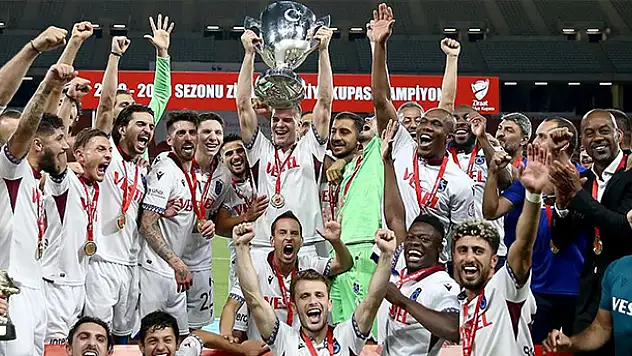 Ziraat Türkiye Kupası 9. kez Trabzonspor'un