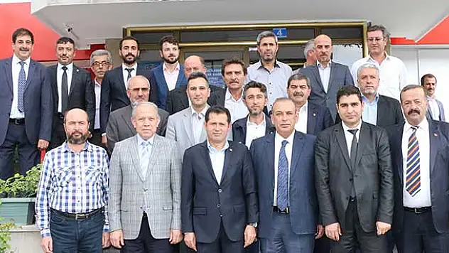 Ziya Altunyaldız, KONESOB'u Ziyaret Etti