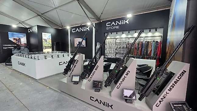 Canik, uluslararası yarışmada silah sistemlerini tanıttı