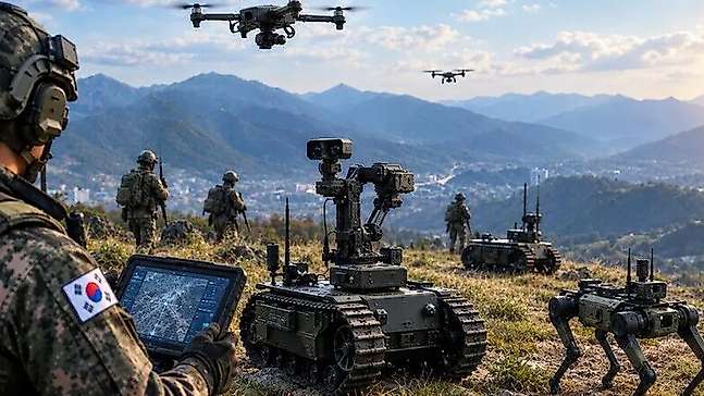 Güney Kore ordusu sahadaki verimliliği robotlarla artıracak