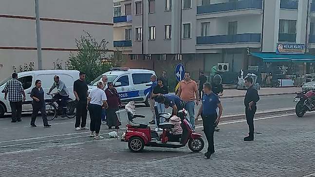 Konya'da korkutan kaza! Motosikletler çarpıştı