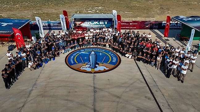 TEKNOFEST'in roketleri Aksaray semalarında