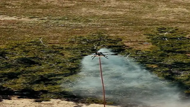 Yeşil vatanı artık dronlar da koruyacak