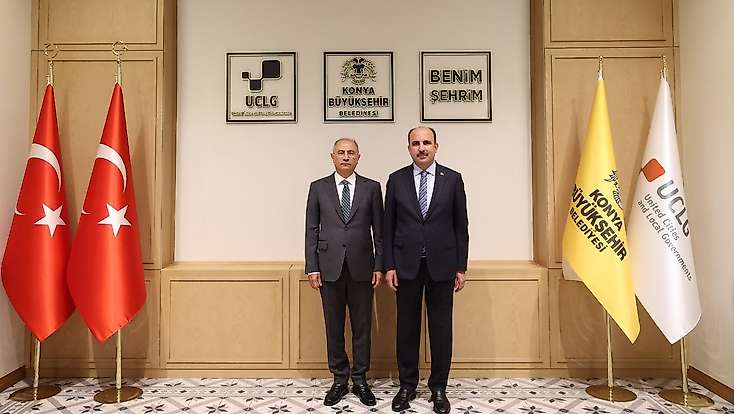 AK Parti Genel Başkan Vekili  Ala'dan Başkan Altay'a ziyaret