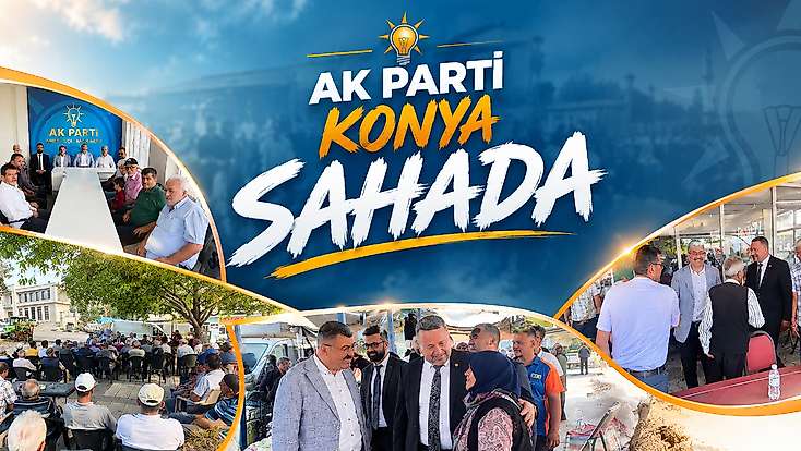 AK Parti Konya sahada