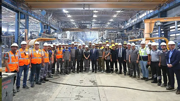 Bakan Kacır'dan Konya'nın stratejik tesisine ziyaret