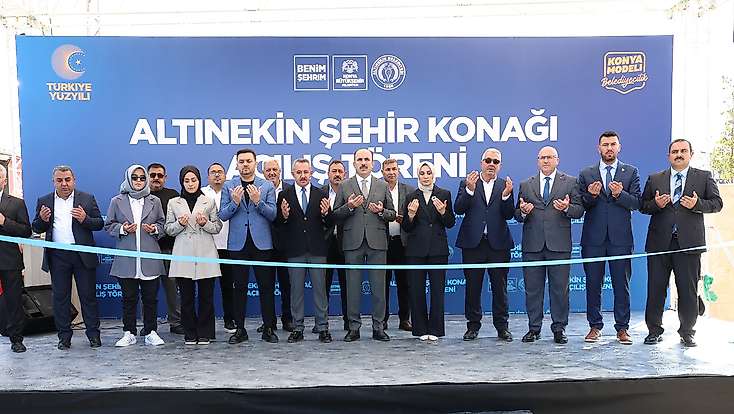 Başkan Altay Altınekin Şehir Konağı’nın açılışını yaptı