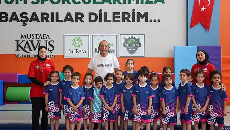 Başkan Kavuş çocukların spor heyecanına ortak oldu