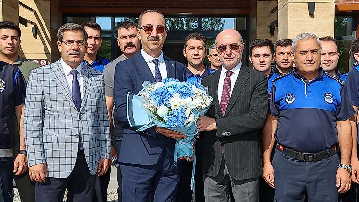Başkan Pekyatırmacı, Zabıta Teşkilatıyla bir araya geldi