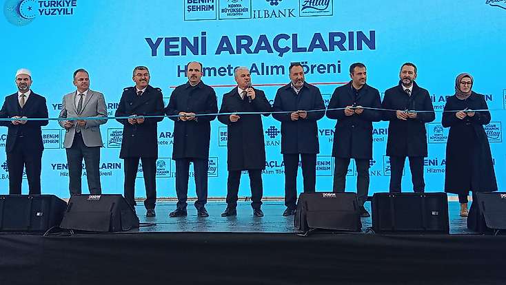 Büyükşehirden hizmet filosuna dev destek
