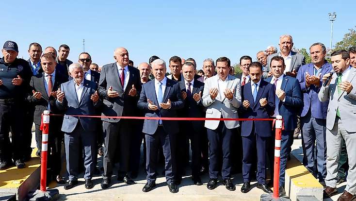 Çumra Şeker’de 23. Pancar Alım Kampanyası yapıldı