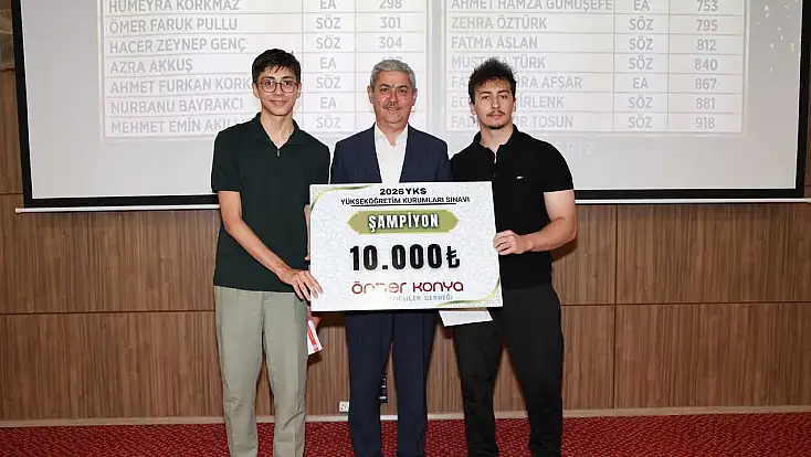 Derece yapan İmam Hatip öğrencileri ödüllendirildi