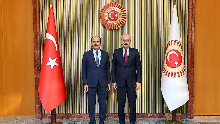 Dünya Belediyeler Birliği Başkanı Altay, mecliste ağırlandı