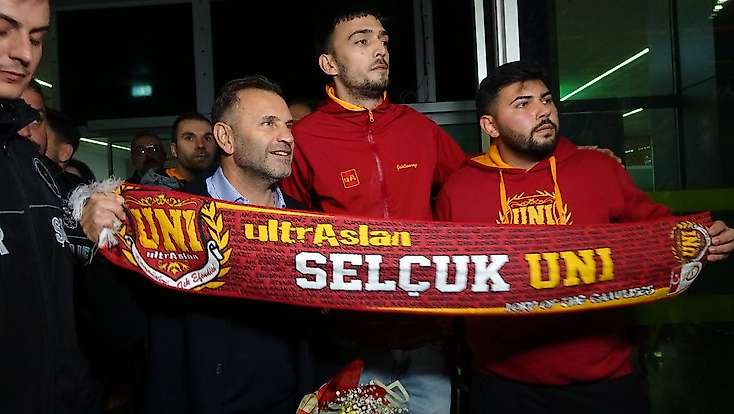 Galatasaray kafilesi Konya’da!