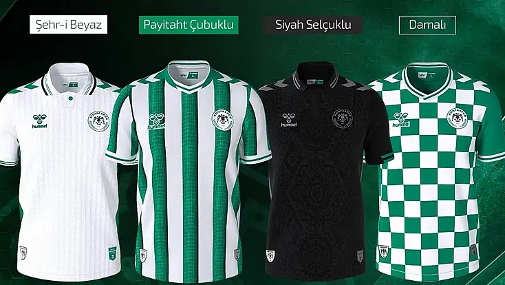 İşte Konyaspor’un yeni sezon formaları!