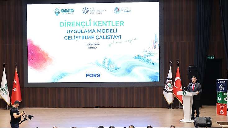 Karatay'dan dünyaya örnek adım: Dirençli kentler için güç birliği