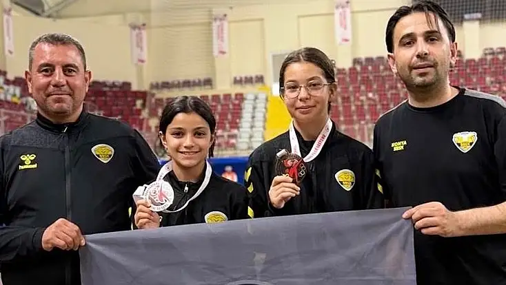 Konya Büyükşehir’den 1 ikincilik, 1 üçüncülük