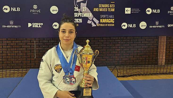 Konya Büyükşehirli İnan’dan çifte madalya