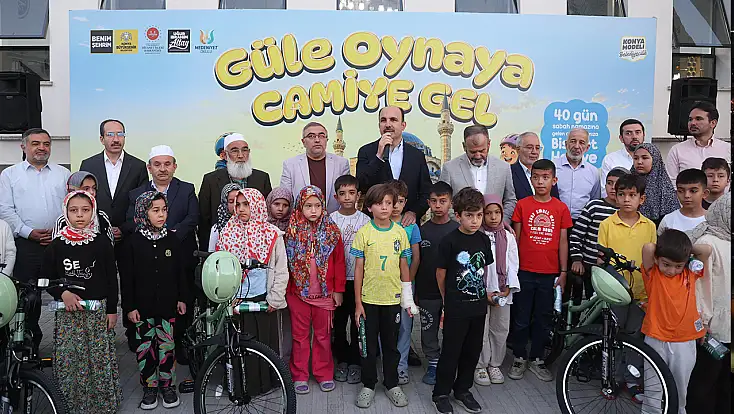 Konya'da 15 bin 535 çocuk sabah namazında buluşuyor