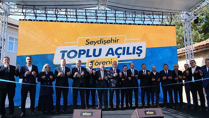 Konya'ya 18 yeni hizmet birden kazandırıldı