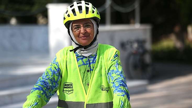 Konya’da 60 yaşında çocukluk hayalini gerçekleştirdi